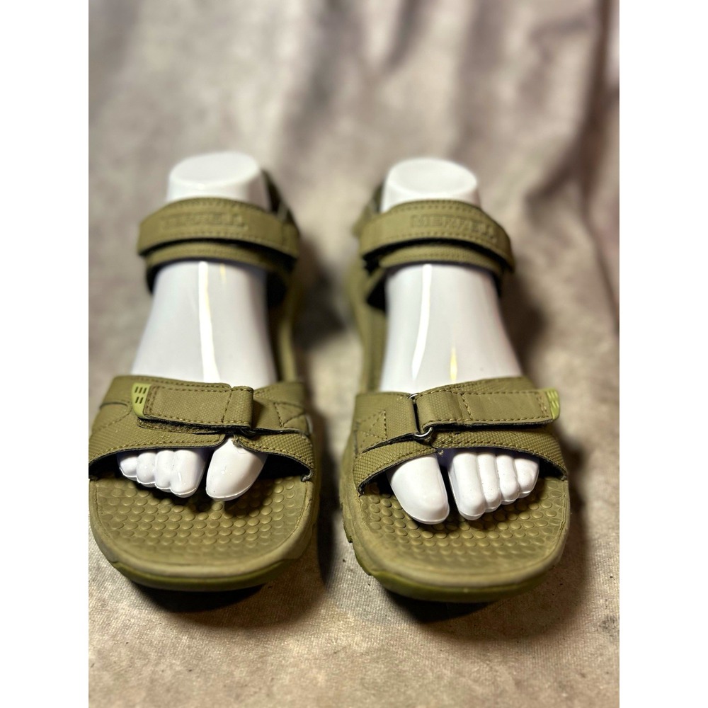 Merrell Women's Size 9 Olive Green Sport Hiking Trail Sandals Adjustable